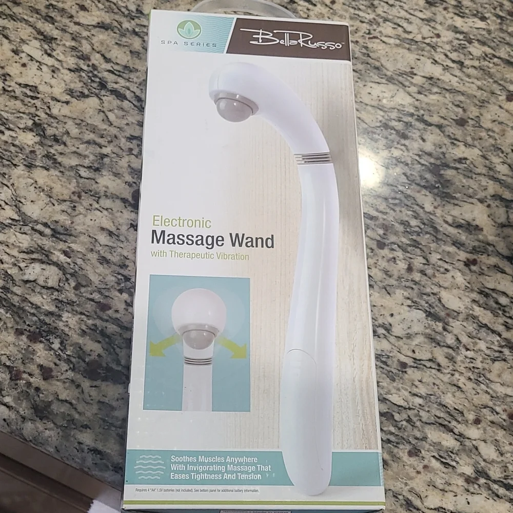 Electronic massage wand - Picture 1 of 3